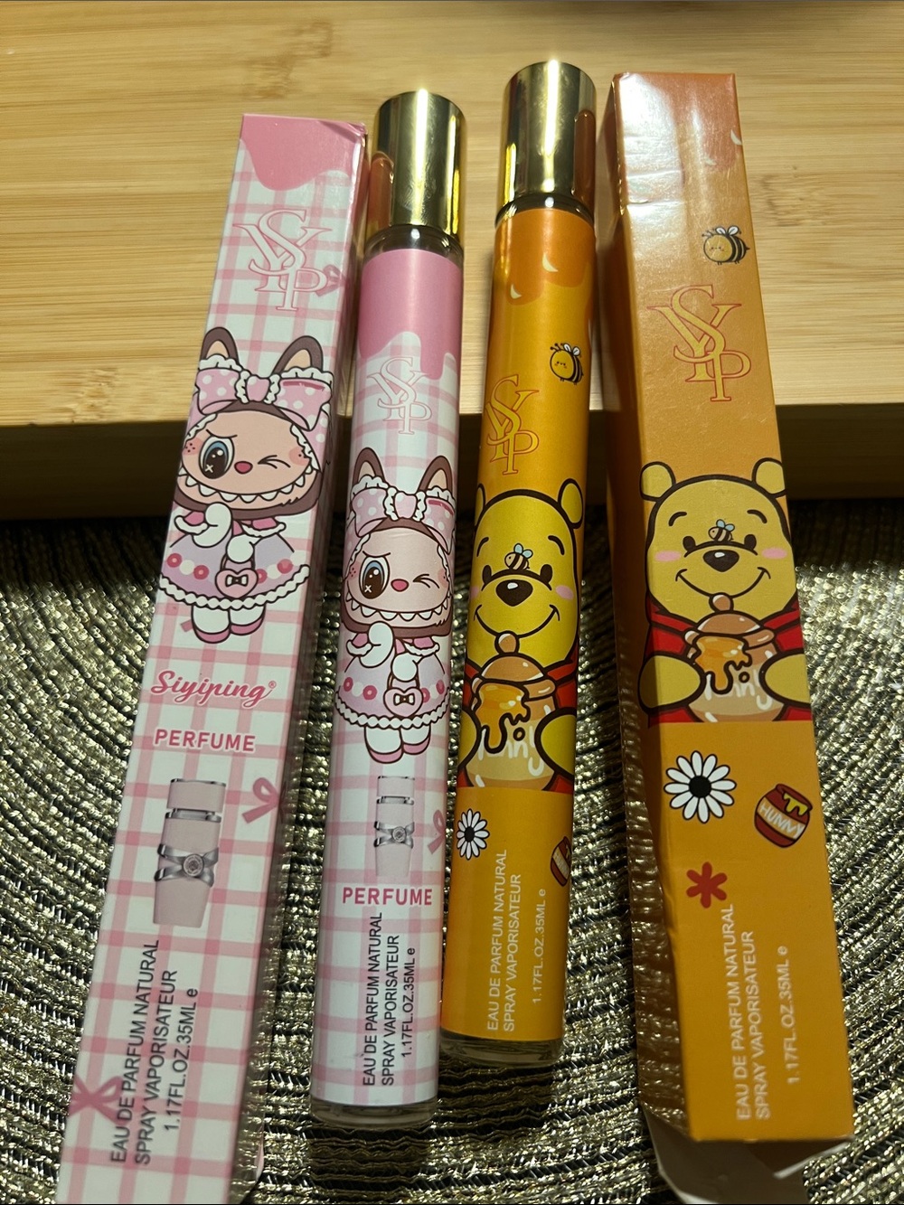 Character-Themed Roller Perfume Duo — Pink & Orange bundle of 2